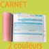 CARNETS AUTOCOPIANTS A5 2 coul